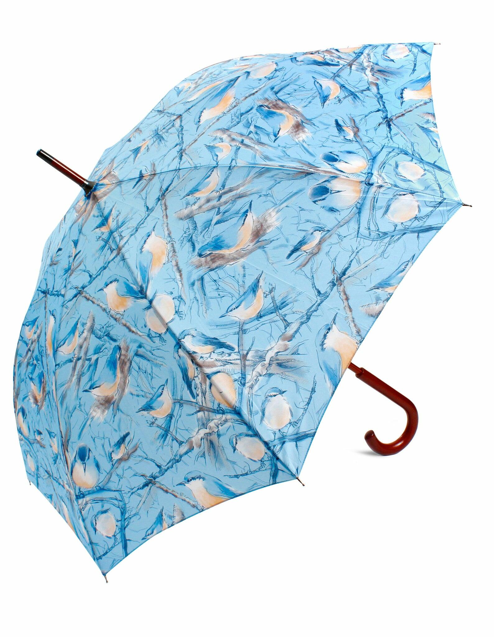 Nuthatch Design Umbrella - Blooms of London - Designs inspired by nature