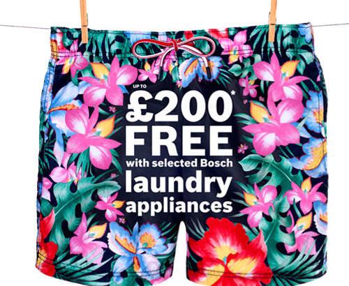 Promotions: Up to £200 Free With Bosch Appliances Thumbnail