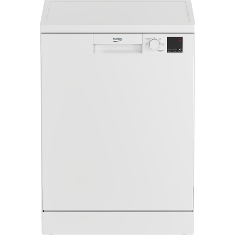 Beko DVN05C20W Full Size Freestanding Dishwasher | White