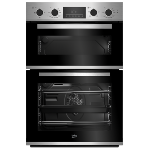Beko CDFY22309X Built In Electric Double Oven - Stainless Steel