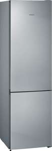 Siemens iQ300 KG39NVIEC 60cm 366 Litre Frost Free Fridge Freezer | Silver Innox