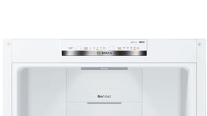 Bosch Serie 4 KGN36VWEAG 60cm 320L A++ Frost Free Fridge Freezer | White