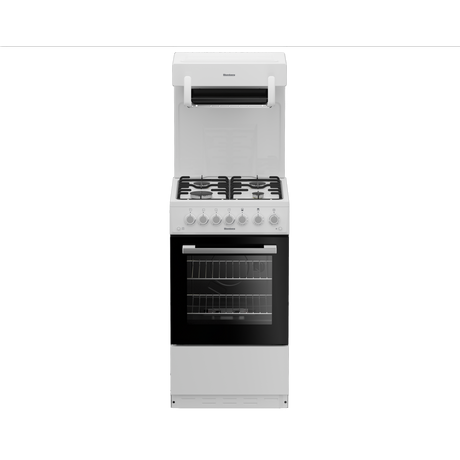 Blomberg GGS9151W 50cm Single Oven Gas Cooker with Gas Hob | White