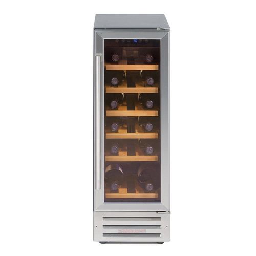 LEC 300WC Built-In 18 Bottle Wine Cooler | Stainless Steel