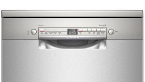 Bosch Serie 2 SGS2HKI66G 60cm Standard Dishwasher | Silver Innox