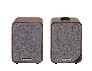 Ruark Audio MR1 Mk2 Bluetooth Speaker System - Rich Walnut Veneer