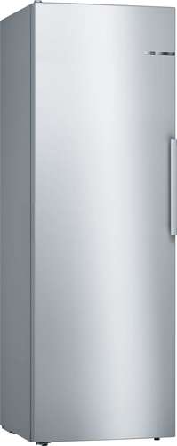 Bosch Serie 4 KSV33VLEP 60cm 324 Litre A++ Single Door Larder Fridge | Silver Inox