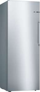 Bosch Serie 2 KSV29VLEP 60cm 290 Litre Single Door Fridge | Silver Innox