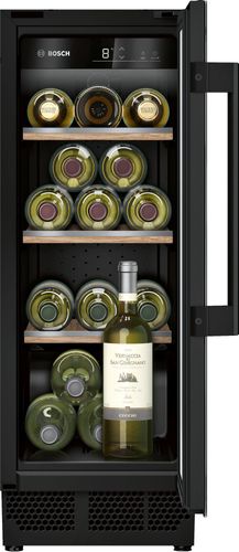 Bosch Serie 6 KUW20VHF0G Slim Wine Cooler with Glass Door
