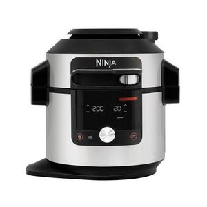 Ninja OL750UK 7.5 Litre 15-In-1 Smart Lid Multi Cooker | Black / Stainless Steel
