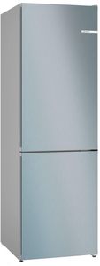Bosch Serie 4 KGN362LDFG 60cm 321 Litre Frost Free Fridge Freezer | Silver Inox
