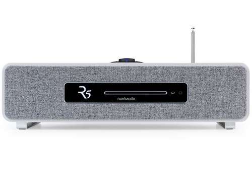 Ruark Audio R5 High Fidelity Music System CD, DAB, Bluetooth in Soft Grey Lacquer