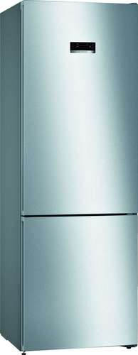Bosch Serie 4 KGN49XLEA 70cm 435 Litre A++ Frost Free Fridge Freezer | Silver Inox