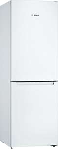 Bosch Serie 2 KGN33NWEAG 60cm 306 Litre Frost Free Fridge Freezer | White