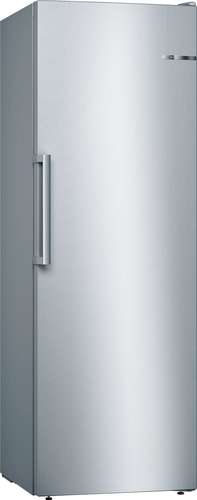 Bosch Serie 4 GSN33VLEP 60cm  225 Litre Frost Free Single Door Freezer | Silver Innox