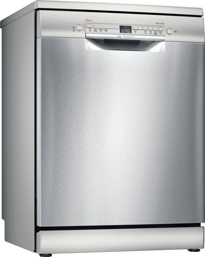 Bosch Serie 2 SGS2ITI41G 60cm Standard Dishwasher | Silver Innox