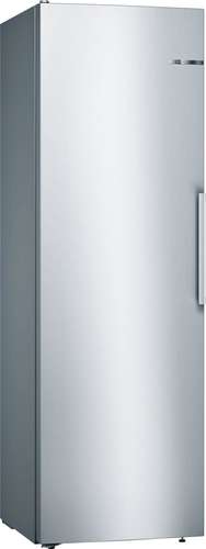 Bosch Serie 4 KSV36VLEP 60cm 346 Litre A++ Tall Single Door Larder Fridge | Silver Inox