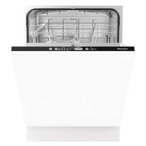 Hisense HV651D60UK Integrated Full Size Dishwasher | White
