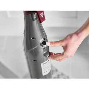 Shark S6003UK Klik n'Flip Automatic Steam Pocket Mop | Shark Steel Grey/Bordeaux