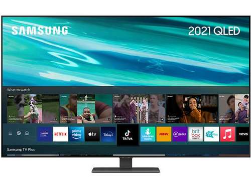 Samsung QE65Q80AATXXU 65 inch QLED 4K HDR 1500 Full Array LED TV