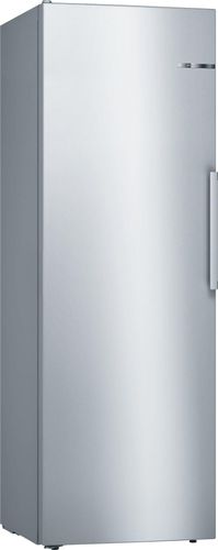Bosch Serie 4 KSV33VLEPG 60cm 324 Litre Single Door Larder Fridge | Silver Inox