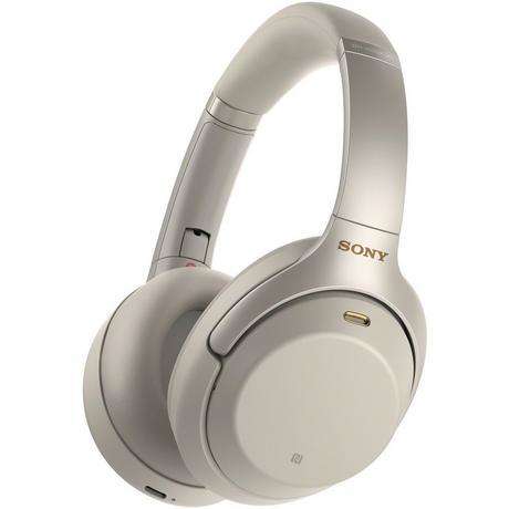 Sony WH1000XM3SCE7 Over Ear Wireless Noise Cancelling Headphones - Silver