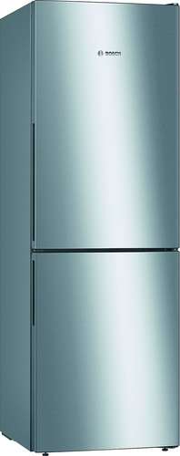 Bosch Serie 4 KGV33VLEAG 60cm 287 Litre Low Frost Fridge Freezer | Silver Innox