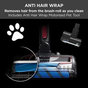 Shark IZ300UKT Anti Hair Wrap Cordless Stick Vacuum Cleaner TruePet | Ruby