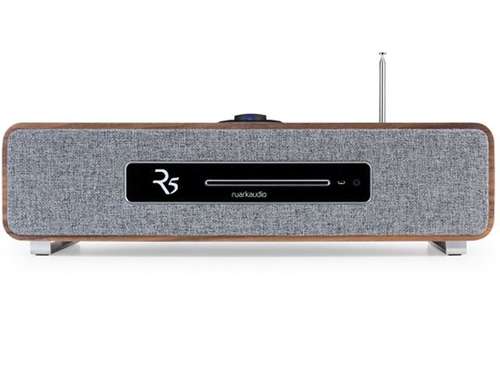 Ruark Audio R5 High Fidelity Music System CD, DAB, Bluetooth in Rich Walnut Veneer