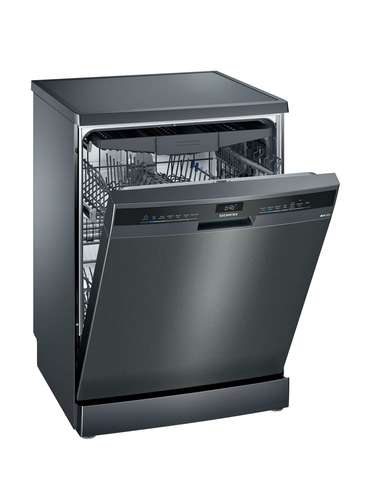 Siemens iQ300 SN23EC14CG 60cm Standard Dishwasher | Black