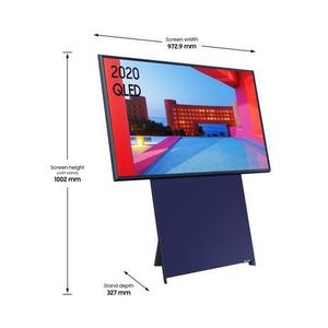 Samsung QE43LS05TCUXXU The Sero (2021) 43 inch QLED 4K HDR TV With Rotating Screen