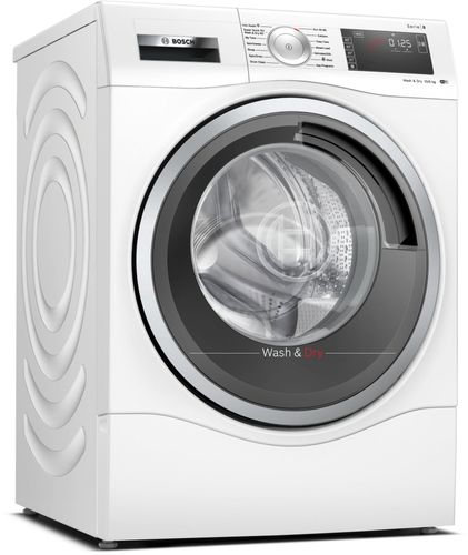 Bosch Serie 8 WDU8H541GB 10Kg Wash 6Kg Dry 1400 Spin Home Connect Washer Dryer | White