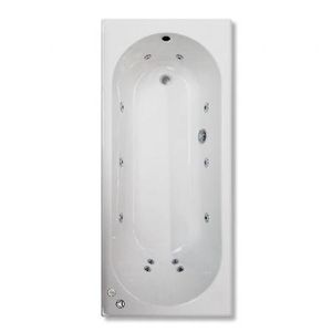 Trojan Cascade 12 Jet Whirlpool Bath 1700 x 750