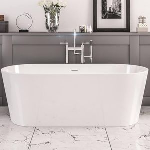 Beaufort Lambeth Freestanding Bath 1590 x 740 mm White