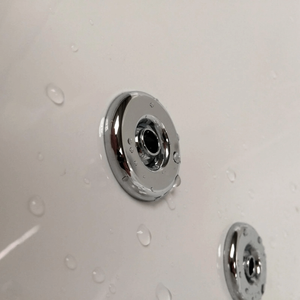 12 Jet Beaufort Malin DE 1650 x 700 mm Double Ended Whirlpool Bath jets