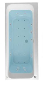 SBC - 24 Jet Beaufort Malin DE 1650 x 700 mm Double Ended Whirlpool Bath