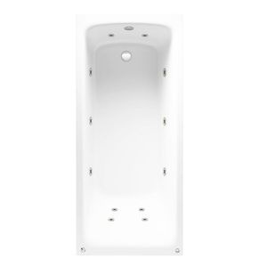Beaufort Rockall SE 1900 x 900 mm Single Ended 12 Jet Whirlpool Bath