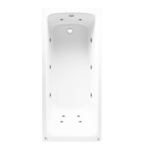 Beaufort Rockall SE 1500 x 700 mm Single Ended 12 Jet Whirlpool Bath