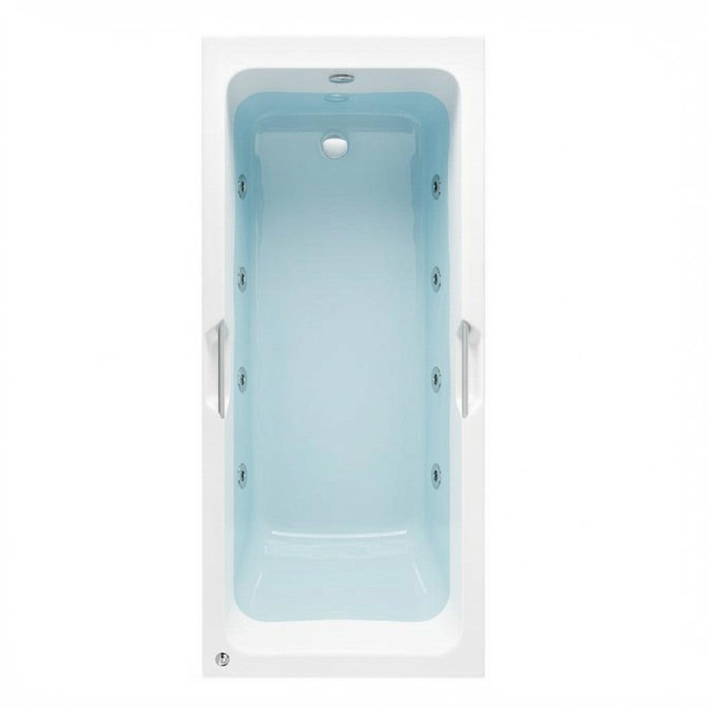 SBC - Portland SE 1700 x 750 mm Twin Grip 8 Jet Whirlpool Bath
