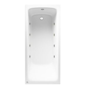 8 jet Beaufort Rockall SE 1900 x 900 mm Single Ended Whirlpool Bath