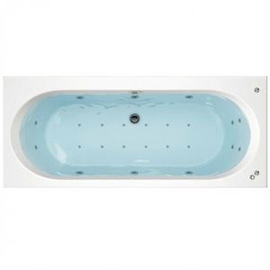 SBC - Beaufort Biscay 1700 x 750 mm Double Ended Whirlpool Bath filled with water