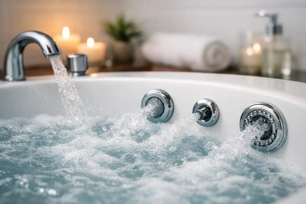 How to choose jacuzzi bath jets for a home whirlpool bath