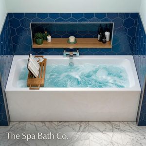 SBC - Beaufort Portland 1800 x 800 mm Double Ended Whirlpool Jacuzzi Bath room shot