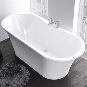Beaufort Margravine Freestanding Bath 1660 x 730 mm in White