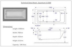 1500mm quantum technical drawing