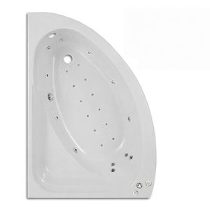 SBC - LH Apollo 24 Jet Whirlpool Offset Corner Jacuzzi Spa Bath
