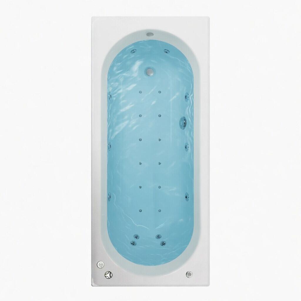 SBC - Trojan Cascade 24 Jet Whirlpool Spa Bath 1700 x 700 mm filled with water