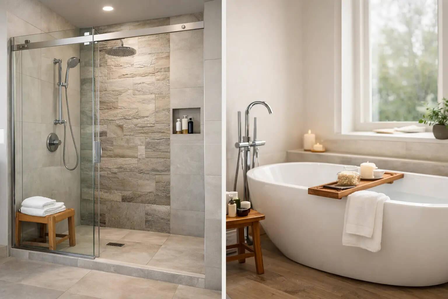 Walk-In Shower vs Bath: How to Choose the Right One for Your Home