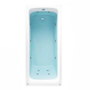 SBC - Beaufort Rockall SE 1900 x 900 mm Single Ended 12 Jet Whirlpool Bath