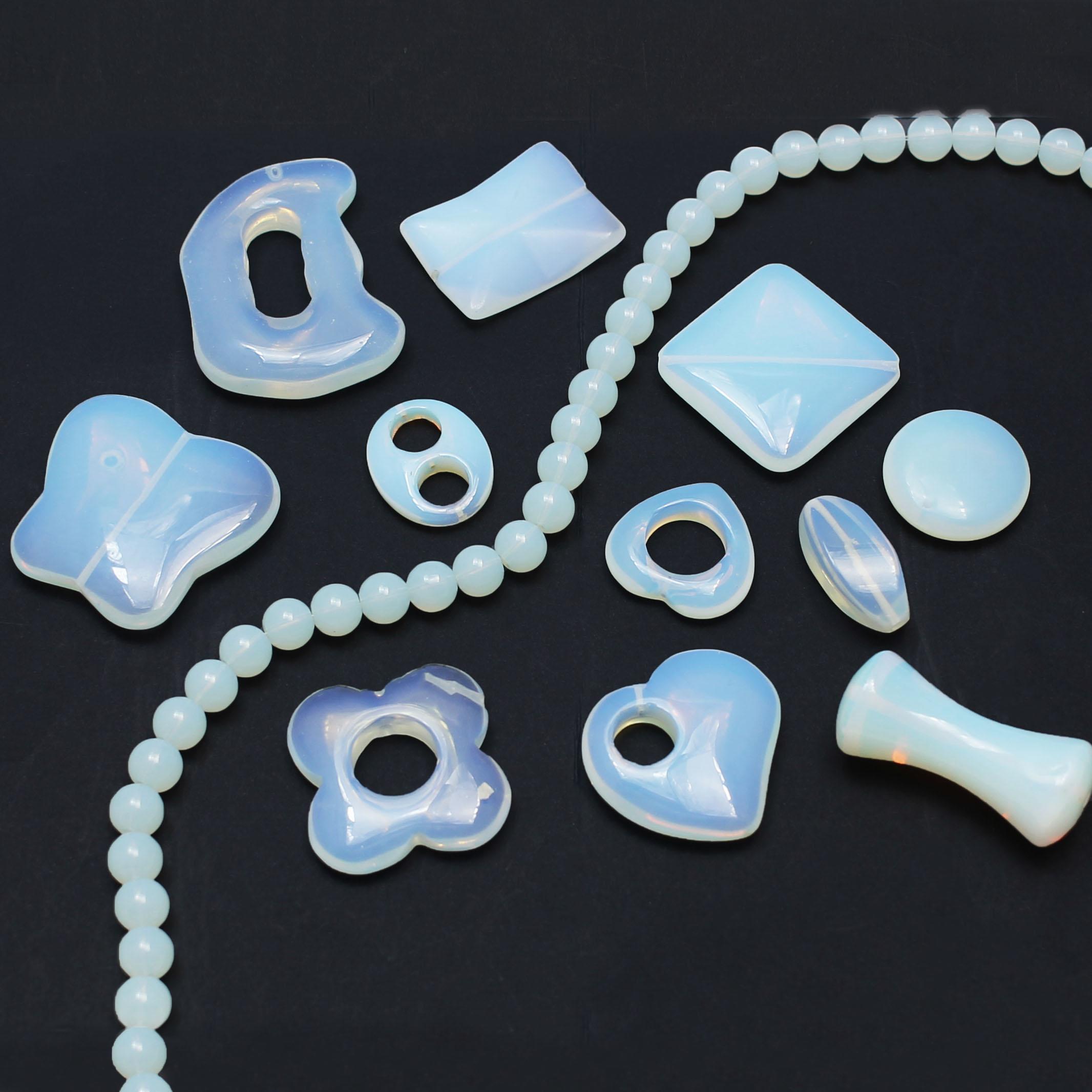 Glass Opal bead Selection pack